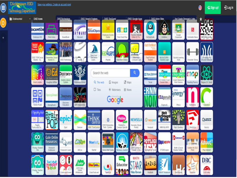 DISD Symbaloo